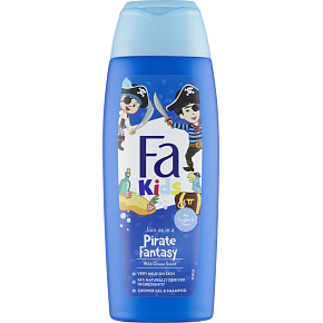 Fa Kids Wild Ocean pirát sprchový gel & šampon, 250 ml
