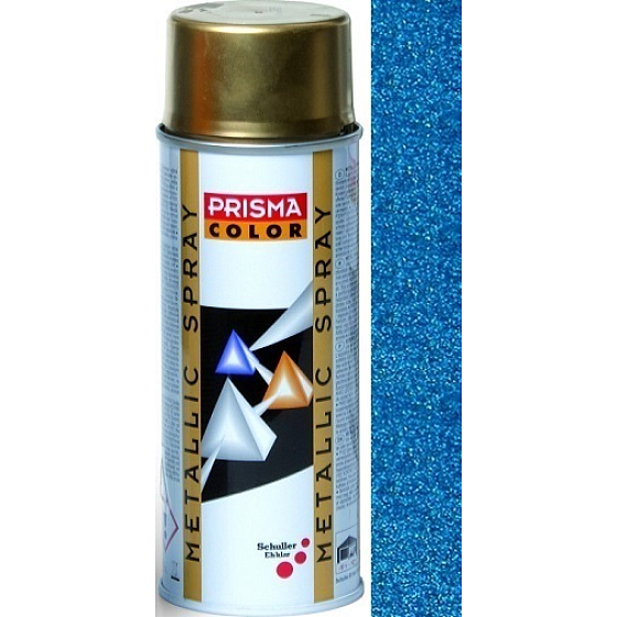 Schuller Eh klar Prisma Color Metallic Effect akrylový sprej 91051 Metalická modrá 400 ml
