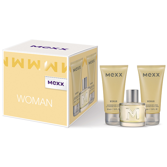 Mexx Woman toaletní voda 40 ml + tělové mléko 2 x 50 ml, dárková sada