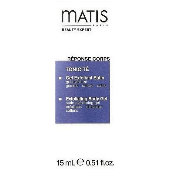 Matis Paris Réponse Corps Tonicité Exfoliating Body Gel peelingový tělový gel 15 ml