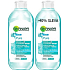 Garnier Skin Naturals Pure All In One micelární voda pro smíšenou až mastnou a citlivou pleť 2 x 400 ml