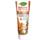 Bione Cosmetics Rakytník řešetlákový s vitamínem E a Panthenolem balzám ruce 205 ml