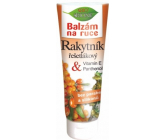 Bione Cosmetics Rakytník řešetlákový s vitamínem E a Panthenolem balzám ruce 205 ml