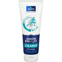Alpa Sport Star Relax chladivá masážní emulze po výkonu, 210 ml
