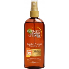 Garnier Ambre Solaire Golden Protect OF20 olej na opalování 150 ml