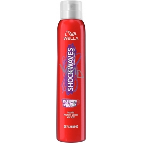 Wella Shockwaves Style Refresh & Volume suchý šampon na vlasy 180 ml