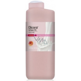 Dicora Urban Fit Vitamin C Citrusy & Broskev tělové mléko pro všechny typy pokožky 400 ml