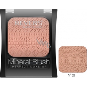 Revers Mineral Blush Perfect Make-up tvářenka 01, 7,5 g