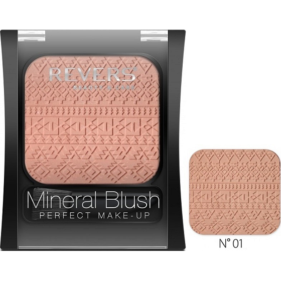 Revers Mineral Blush Perfect Make-up tvářenka 01, 7,5 g