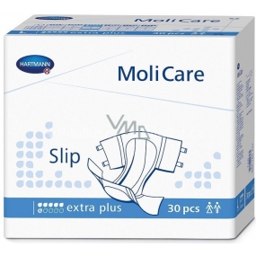 MoliCare Slip Extra Plus S 60-90 cm 6 kapek zalepovací plenkové kalhotky pro těžký stupeň inkontinence 30 kusů