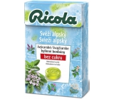 Ricola Svěží alpský švýcarské bylinné bonbóny bez cukru s vitamínem C z 13 bylin 40 g