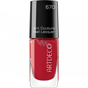 Artdeco Art Couture Nail Lacquer lak na nehty 670 Lady in Red 10 ml