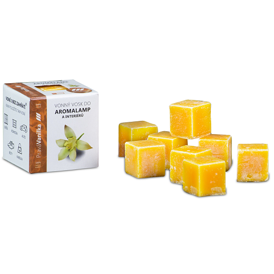 Kozák Pravá vanilka přírodní vonný vosk do aromalamp a interiérů 8 kostiček 30 g