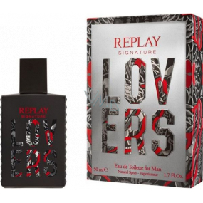 Replay Signature Lovers for Man toaletní voda 50 ml