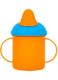 First Steps Hrnek se dvěma uchy oranžový 260 ml