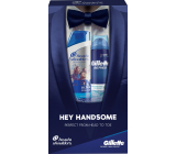 Head & Shoulders Men Ultra Total Care šampon proti lupům pro muže 270 ml + Series Sensitive Cool pěna na holení pro muže 200 ml, kosmetická sada pro muže