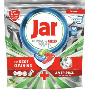 Jar Platinum Plus Quickwash 56 kusů