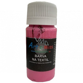 Art e Miss Barva na tmavý textil 51 Růžová 40 g