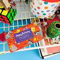 English Soap Happy Birthday Pink Grapefruit - Růžový grep přírodní parfémované toaletní mýdlo s bambuckým máslem 190 g