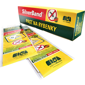 Papírna Moudrý SilverBand past na rybenky, 2 ks