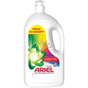 Ariel Color prací gel na barevné prádlo 86 dávek 3,87 l