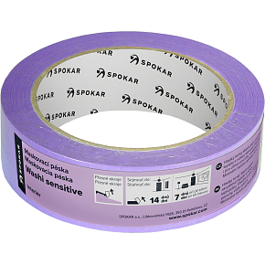 Spokar Washi Sensitive maskovací páska, na citlivé povrchy, 30 mm × 50 m