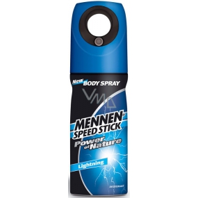 Mennen Speed Power of Nature Lightning deodorant sprej pro muže 150 ml