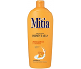 Mitia Honey & Milk tekuté mýdlo s medovými extrakty náhradní náplň 1 l