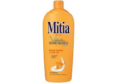 Mitia Honey & Milk tekuté mýdlo s medovými extrakty náhradní náplň 1 l