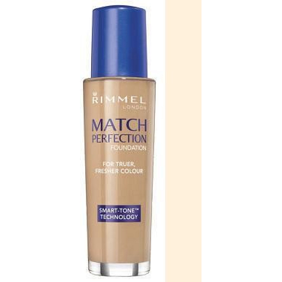 Rimmel London Match Perfection make-up 100 sjednocující 30 ml