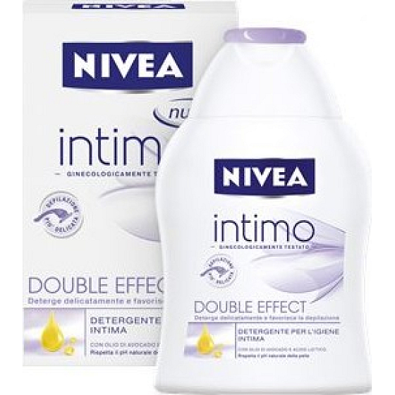 Nivea Intimo Double Effect 2v1 sprchová emulze pro intimní hygienu 250 ml