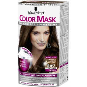 Schwarzkopf Color Mask barva na vlasy 560 Sytý nugát
