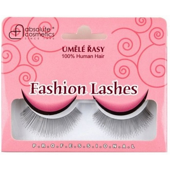 Absolute Cosmetics Fashion Lashes Umělé řasy 005 černé 1 pár