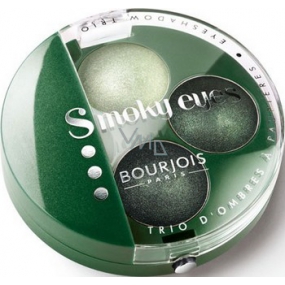 Bourjois Trio Smoky Eyes oční stíny 08 Vert Trendy 4,5 g