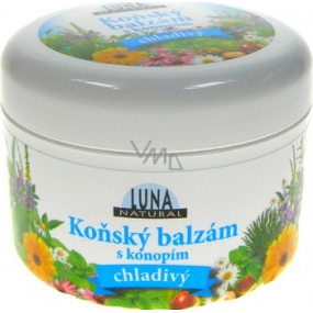 Luna Natural Koňský balzám s konopím chladivý 300 ml