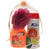 Mika Mýdlo 500 ml + sprchový gel 300 ml + krém na ruce 100 ml + mycí houba 1 kus, kosmetická sada