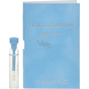 Dolce & Gabbana Light Blue toaletní voda pro ženy 1,5 ml, vialka