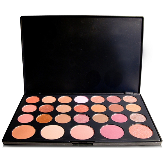 Be Chic! Vogue Palette, paleta 21 očních stínů a 5 tvářenek