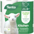 Tento Kitchen Innovations papírové utěrky velmi pevné 3 vrstvé 73 útržků 2 role