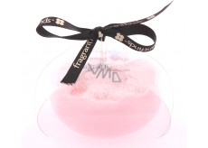 Fragrant Engagement Glycerinové mýdlo masážní s houbou naplněnou vůní parfému Lanvin Marry Me v barvě bílorůžové 200 g