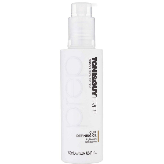 Toni&Guy Prep Curl Defining Oil olej a sérum na vlasy 150 ml
