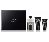 Gucci Guilty pour Homme toaletní voda 90 ml + balzám po holení 75 ml + sprchový gel 50 ml, dárková sada
