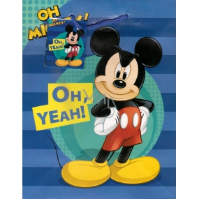Ditipo Dárková papírová taška 18 x 10 x 22,7 cm Disney Mickey Mouse Oh,Yeah