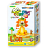 Jumping Clay Savana - Lev samoschnoucí modelovací hmota 56 g + papírová maketa + tvořítko 5+