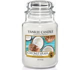 Yankee Candle Coconut Splash - Kokosové osvěžení vonná svíčka Classic velká sklo 623 g