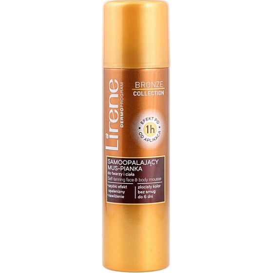 Lirene Beauty Care samoopalovací pěna na obličej a tělo 150 ml