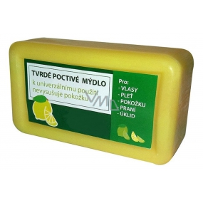 Kappus Citron Jádrové tvrdé přírodní mýdlo pro lupenózní pokožku na tělo i vlasy 150 g