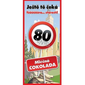 Bohemia Gifts Mléčná čokoláda Vše nejlepší 80, dárková 100 g