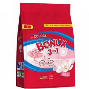 Bonux Color Pure Magnolia 3v1 prací prášek na barevné prádlo 80 dávek 6 kg