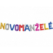 Albi Nafukovací text Novomanželé 49 cm